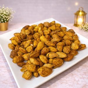 Almond caramelized inshell
